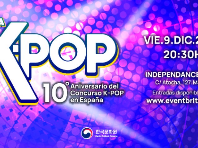 Gala K-POP : 10º aniversario de Concurso K-POP en España